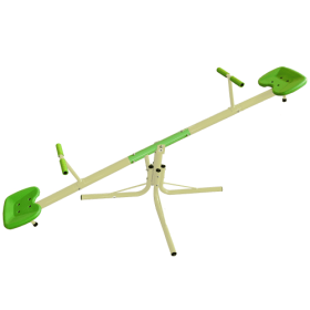Upgraded Seesaw, Swivel 360 Degree Toddler Sitting And Rotating Seesaw, Outdoor Play Equipment For Kids In Backyard Playground